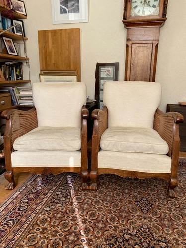 Edwardian solid oak - solid,