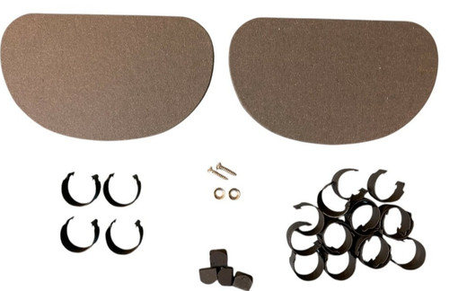 Mgb seat trim clips - mgb, gt