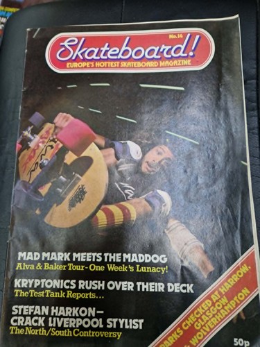 Vintage skateboard magazine - vintage, skateboard!