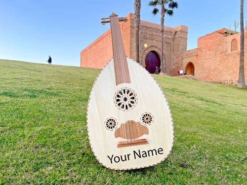 Large arabic oud - arabic, musical