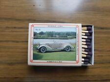 Veteran Cars Matchbox c1980 #11 American Aubrun Speedster 1935 Match Game 3