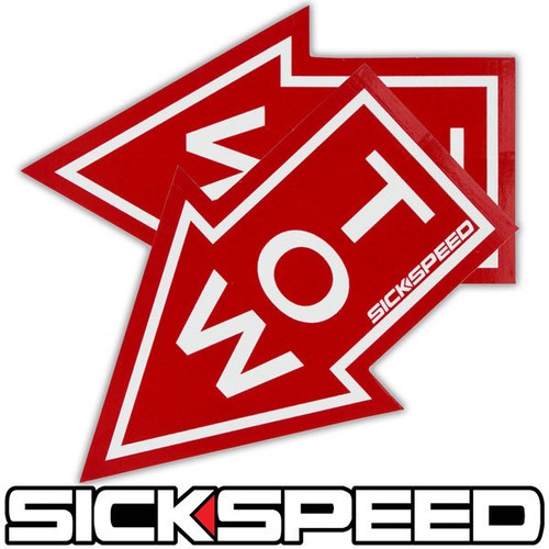 Red 2pc tow vinyl - red,