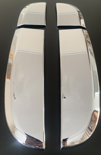 Chrome vent fender - chrome, side