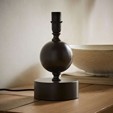 Brown Candlestick Table Lamp