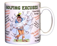 Golfing Excuses Ceramic Mug