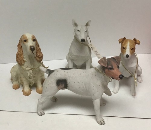 Country artist dog figurines - country,