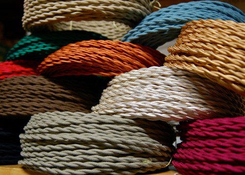 Rayon cloth covered - 25',