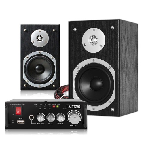 Fenton shfb55b hifi bookshelf - fenton,