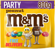 M&M's Peanut Party Bag, 800g