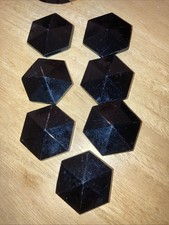 Genuine Jet Antique Beads Jewelry Making Findings Vintage