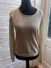 Vintage Y2K Gold Sparkle Top