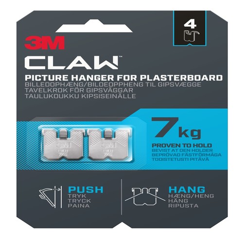 Claw plasterboard picture - claw,