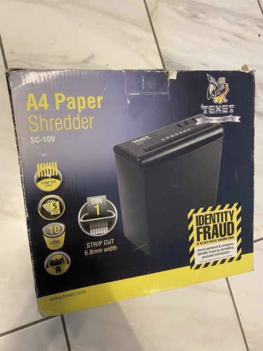 Texet paper shredder box - shredder,