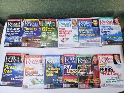 Readers digest magazines - readers,