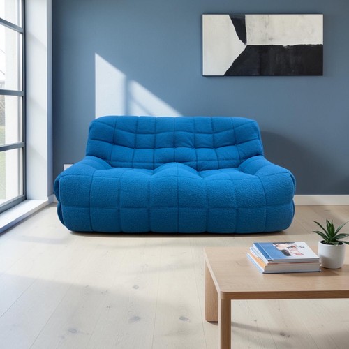 Sofa settee blue - , roset