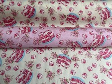 Vintage Cupcake 100% Cotton