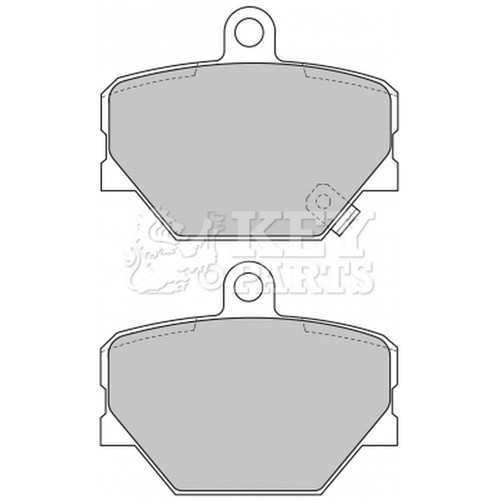 Brake pads set - set, for
