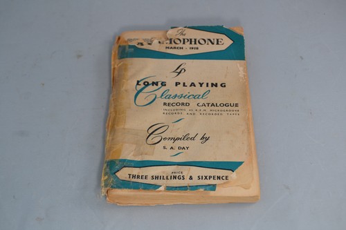 Gramophone long playing - long,