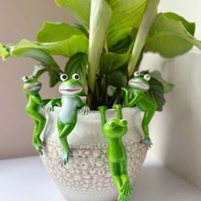 1Pcs Frog Hanging Flower Pot