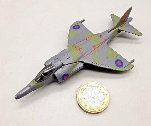 Corgi die cast metal fighter - corgi,