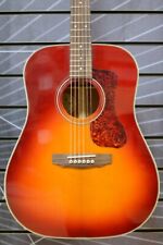 Guild Westerly D-140 Dreadnought Cherry Red Burst All Solid Incl Guild Premium A