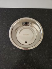 Dog Cat Animal Non-Slip Food Dish Feeding Water Bowl Stainless Steel 25cm