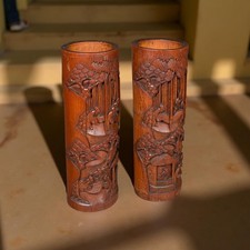 Chinese Hand-carved Bamboo