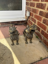 Pair  Of Bronze Chinese