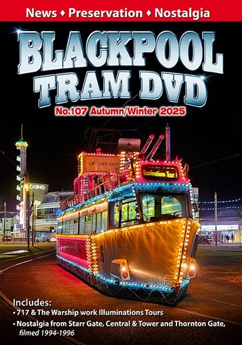 Blackpool tram dvd 107 - blackpool,