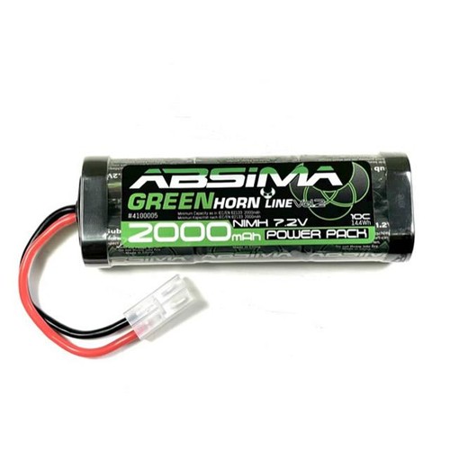 Absima greenhorn 2000mah 2v - greenhorn, 7.2v