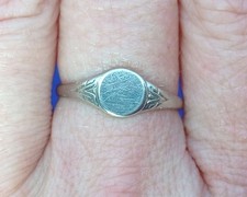 Ladies Sterling Silver Blank