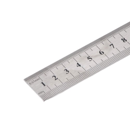 Steel scribing ruler - ruler,