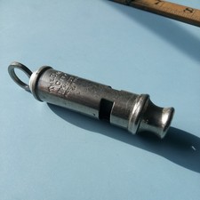 VINTAGE EMCA CITY WHISTLE ACME SCOUT GUIDE ANTIQUE POLICE RAILWAY TRAIN FOOTBALL