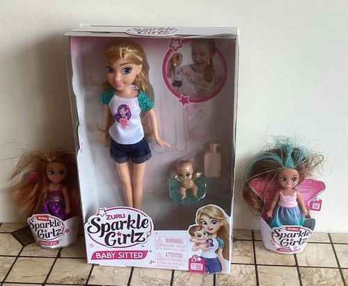 Zuru sparkle girlz baby - girlz, sitter