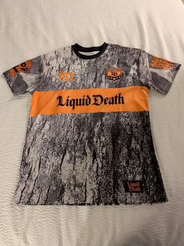 Liquid death soccer - death, t