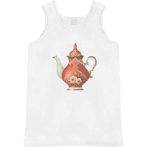 Decorative teapot adult vest - 'decorative, teapot'