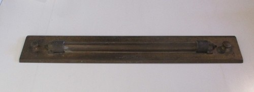 Vintage brass parallel rolling - brass,
