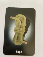 Cluedo 2011 Spare Replacement Cards Rope