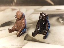 2 sitting bear cubs-vintage