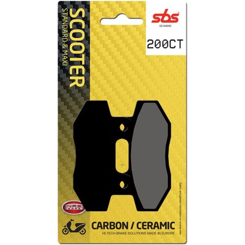 Sbs 200ct brake pads carbon - 200ct,