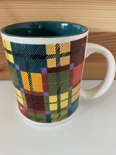 Tartan plaid coffee mug - plaid,