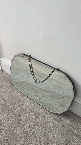 Vintage frameless mirror - vintage,