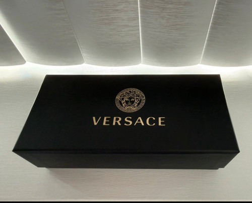 Versace black hard plastic - versace,