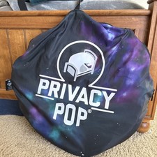 Privacy pop bed tent galaxy