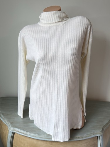 Ivory rib sweater - rib,