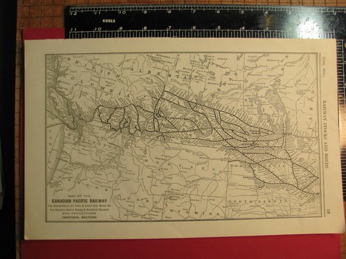 Original 1914 canadian pacfic - 1914,
