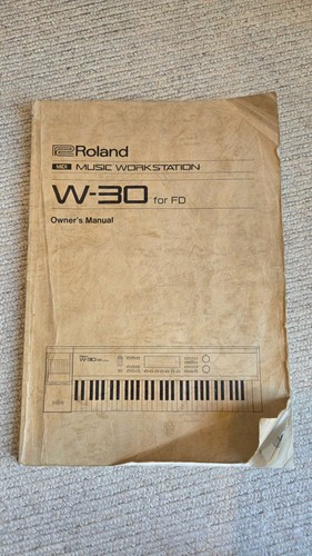 Roland sampling - roland, w-30