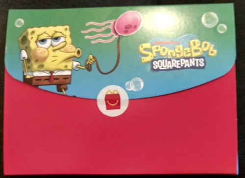 Mcdonalds happy meal - happy, spongebob