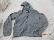 Pretty Green light weight hooded full zip cagoule. Size M
