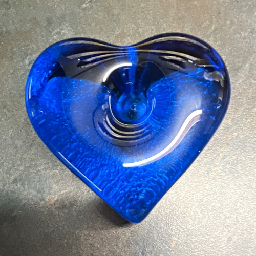 Dartington crystal blue glass - crystal,